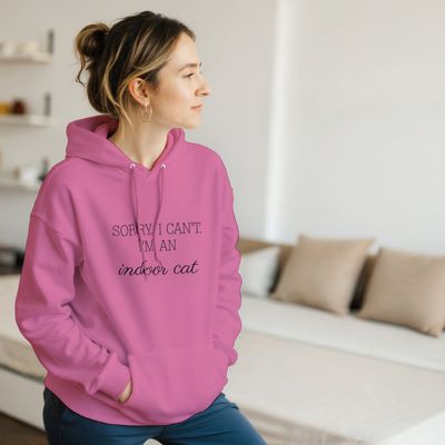 Supercat Hoodie Indoor cat Rosa