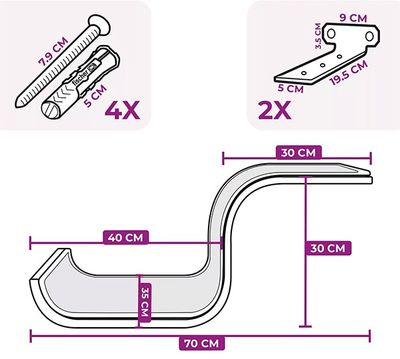 Katthylla Scratch Grey