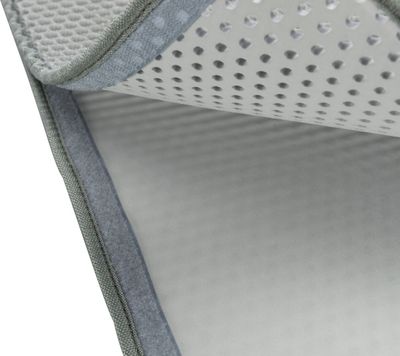 Matta till kattlåda - TrapperMat ljusgrå, 35 x 45 cm