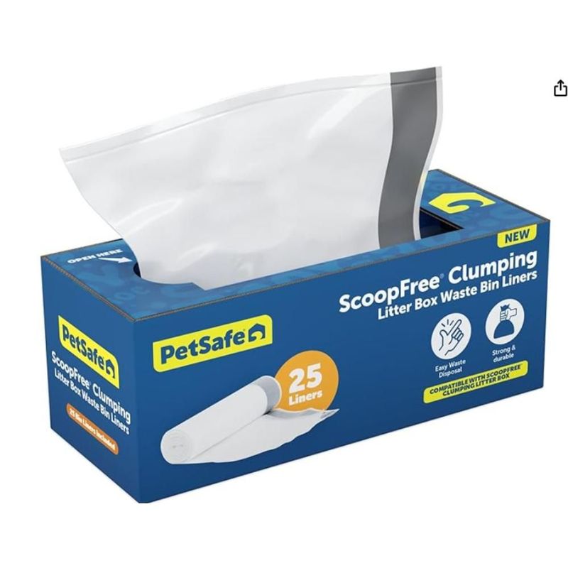 Ecom Smartspin ScoopFree Wastebin Bags 25-pack