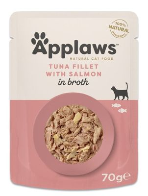 Applaws Tuna Salmon in Broth 70 g