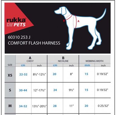 Rukka Comfort Flash Harness Pink XS