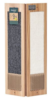 Hörnklösbräda i trä sisal-carpet-massage