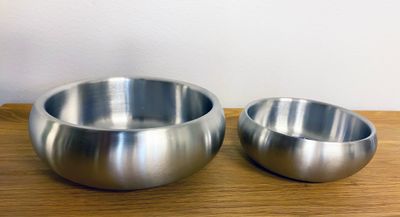 Kattmatskål Brushed Smooth