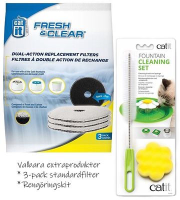 CatIt vattenfontän Fresh & Clear 3l