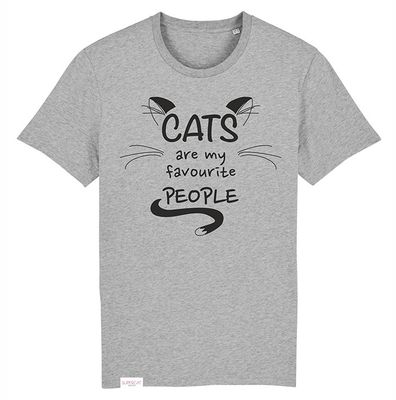 Supercat tshirt unisex Favourite Ljusgrå