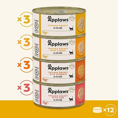Applaws collection chicken 12 x 70 g