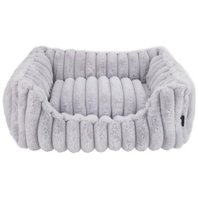 Kattsäng Grey Ripple Square