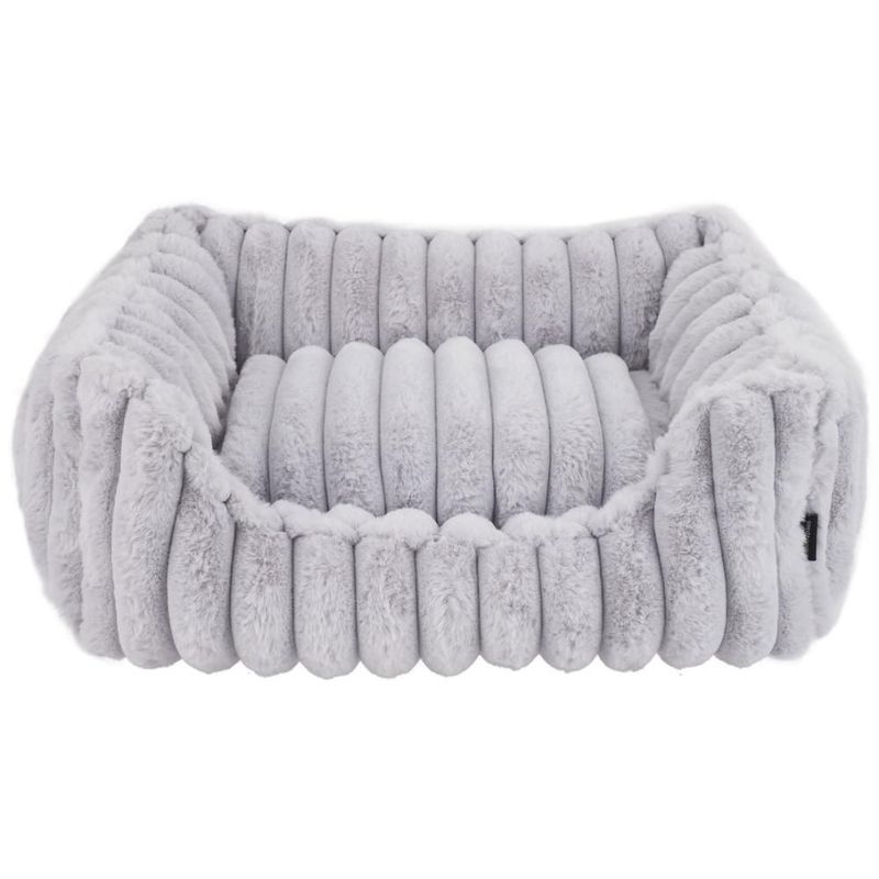 Kattsäng Grey Ripple Square