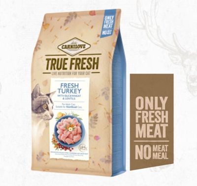 Carnilove TRUE FRESH Cat turkey 1,8 kg