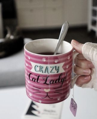 TeMugg Crazy Cat Lady / Purrfect