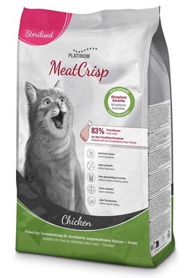 Platinum Cat MeatCrisp Sterilised Chicken 1,5 kg