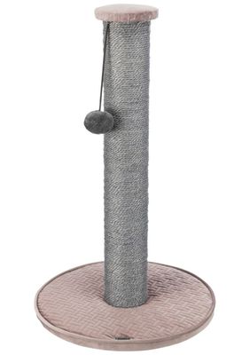 Klöspelare grå med rosa sammet