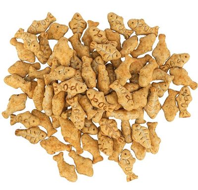 Kattgodis cookies med kyckling och räkor
