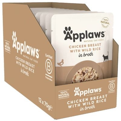 Applaws Chicken breast with Wild rice 70g
