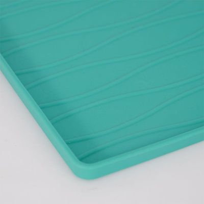 Matskålsunderlägg soft turkos