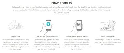 Vattenfontän Felaqua Connect
