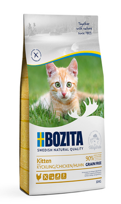 Bozita Kitten Grain Free Chicken 10 kg