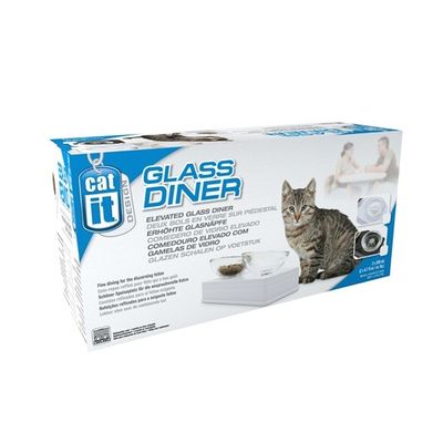 CatIt Glass Diner vit