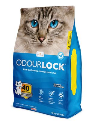 Kattsand OdourLock Parfymfri Multicat 12 kg