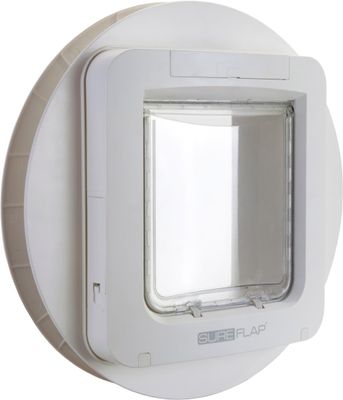 Kattlucka Sureflap XL - monterings adapter brun