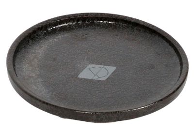 Kattmatskål Fat Black Dots Jasper