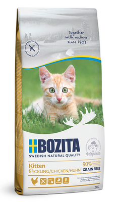 Bozita Kitten Grain Free Chicken 2 kg
