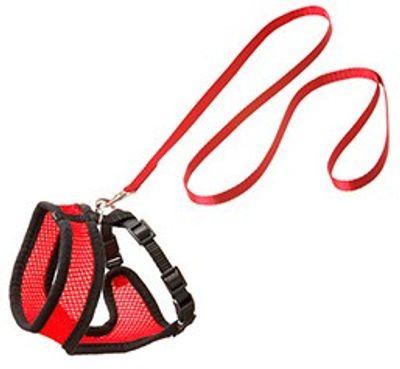 Original Harness Röd med svart söm Large