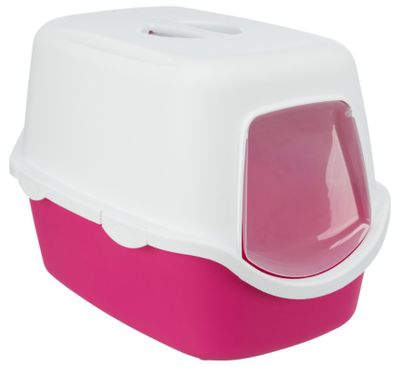 Kattlåda Vico rosa med huv
