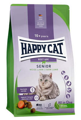 HappyCat Senior, lamm, 4 kg