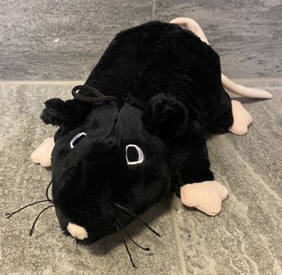 Kattleksak Den Stora Råttan Svart