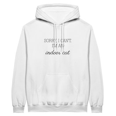 Supercat Hoodie Indoor cat Vit