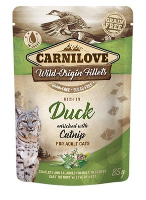 Carnilove Cat Duck with Catnip 85g