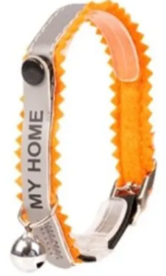 Katthalsband MyHome med reflex Orange