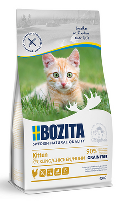 Bozita Kitten Grain Free Chicken 400 g
