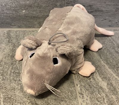 Kattleksak Den Stora Råttan Vit