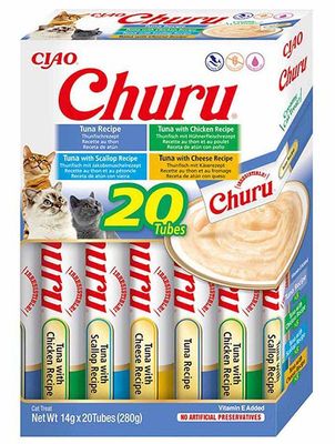 Churu blandad 20-pack Tuna