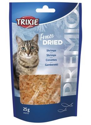 Kattgodis Premio  frystorkade räkor