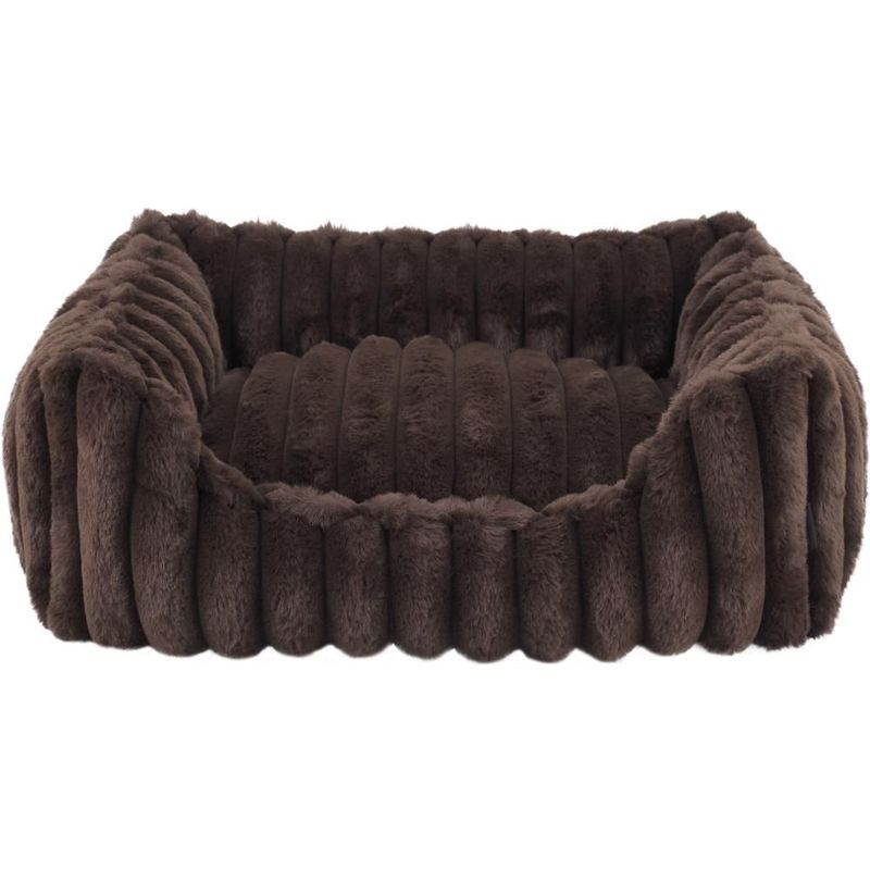 Kattsäng Brown Ripple Square