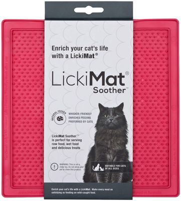 Lickimat Cat Soother rosa 20 x 20 cm