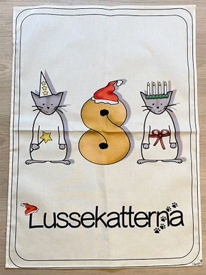Kökshandduk Lussekatterna