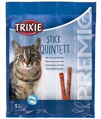 Kattgodis Premio Sticks med lax & forell
