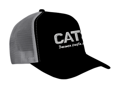 Supercat Truckerkeps CATS svart/grå