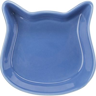 Kattmatskål keramik siluett