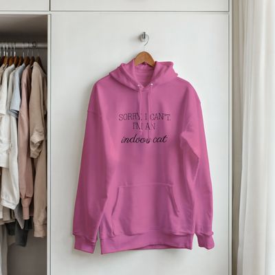 Supercat Hoodie Indoor cat Rosa