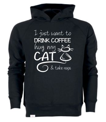 Supercat huvtröja Coffee Svart