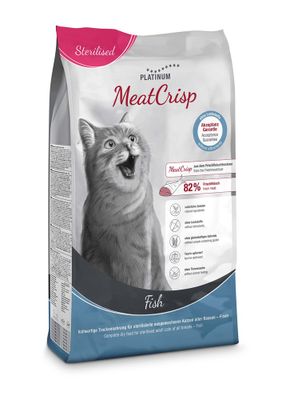 Platinum Cat MeatCrisp Sterilised Fish 3 kg