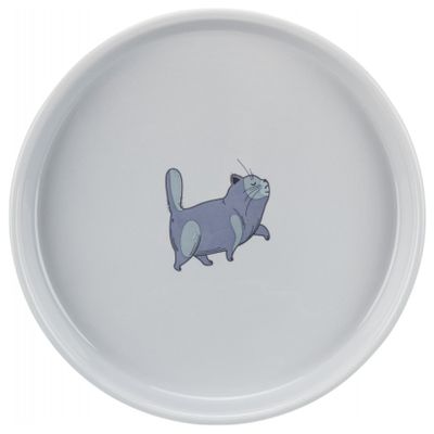 Kattmatskål FatCat XL (stor med låg kant)