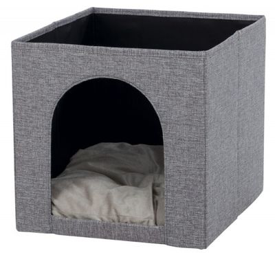 Cat cave Ella grå (passar Expedit och Kallax)