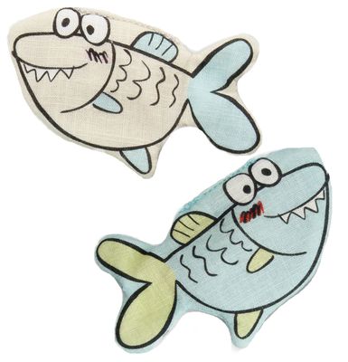 Fishes kattleksak 2-pack